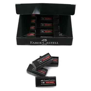 FABER CASTELL KUCUK SİYAH SİLGİ 